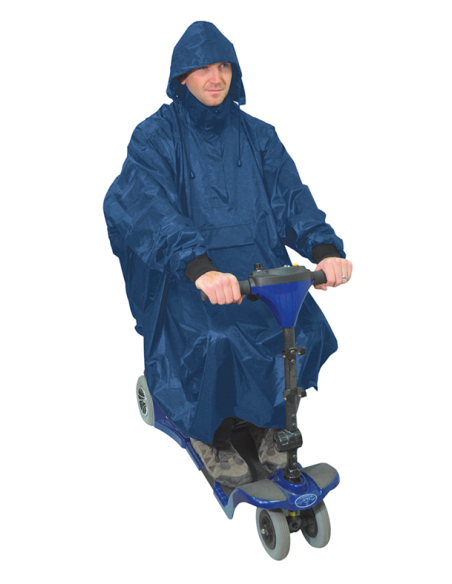 PONCHO SCOOTER BLEU