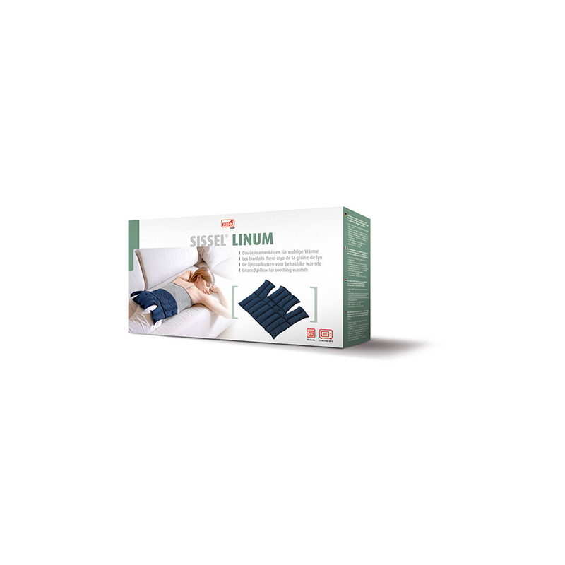 COMPRESSE LIN SISSEL 36X38CM ANATOMIC