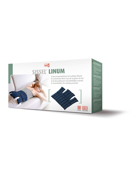 COMPRESSE LIN SISSEL 36X38CM ANATOMIC