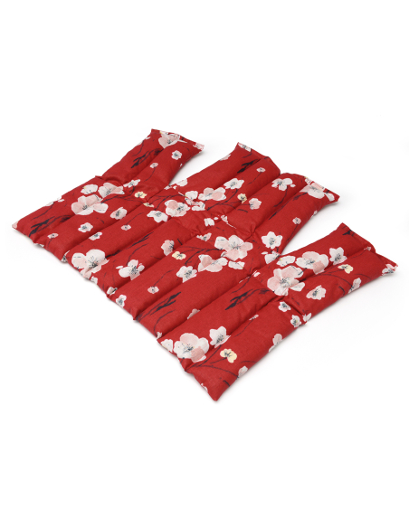 COMPRESSE LIN SISSEL 36X38CM FLEURI ANATOMIC