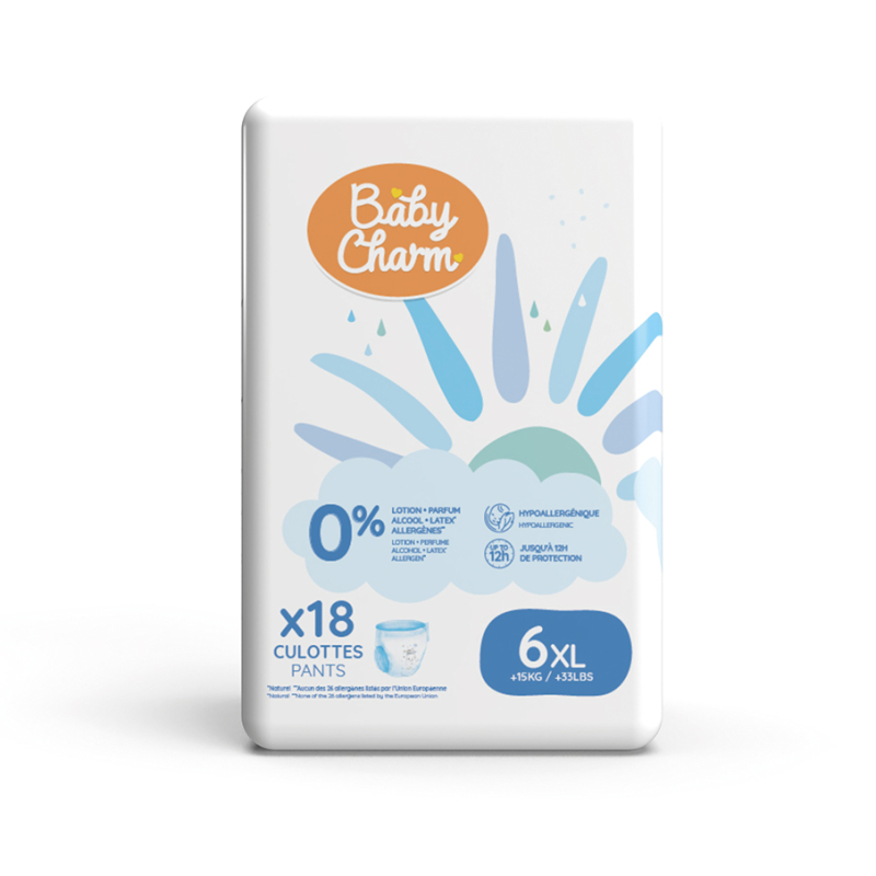 BABY CHARM SUPER DRY PANTS XL 4X18U