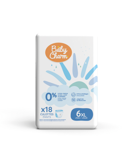 BABY CHARM SUPER DRY PANTS XL 4X18U