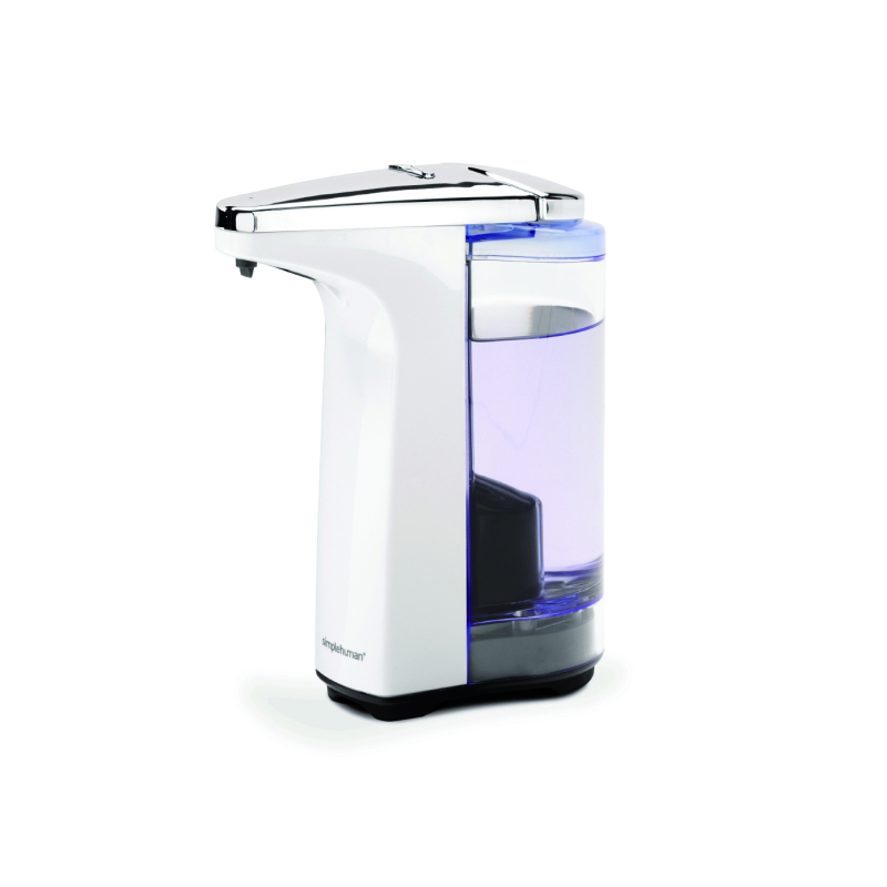 Distributeur de savon infrarouge blanc