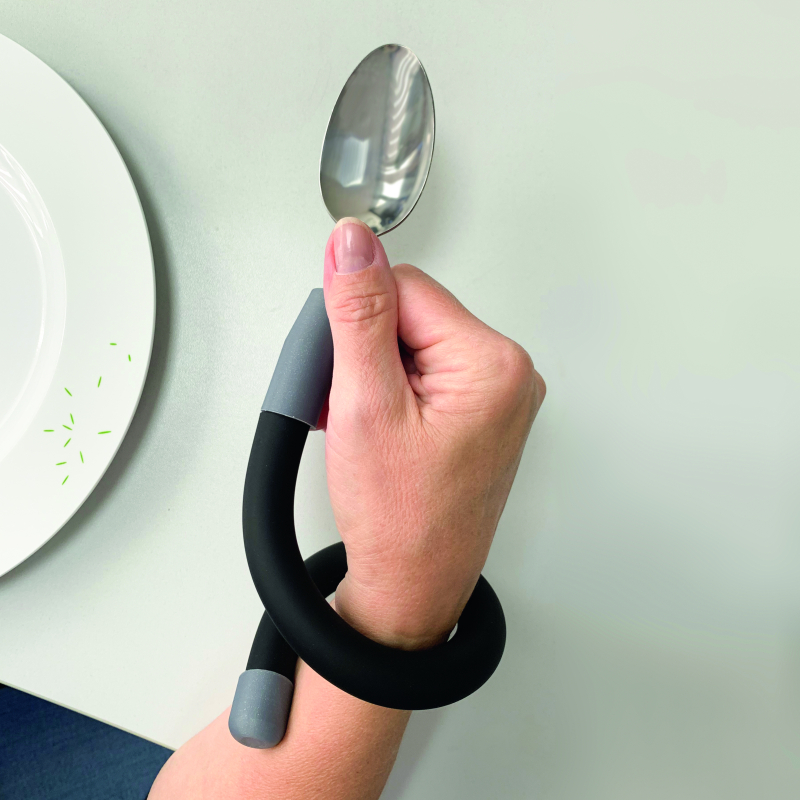 Cuillère à manche flexible