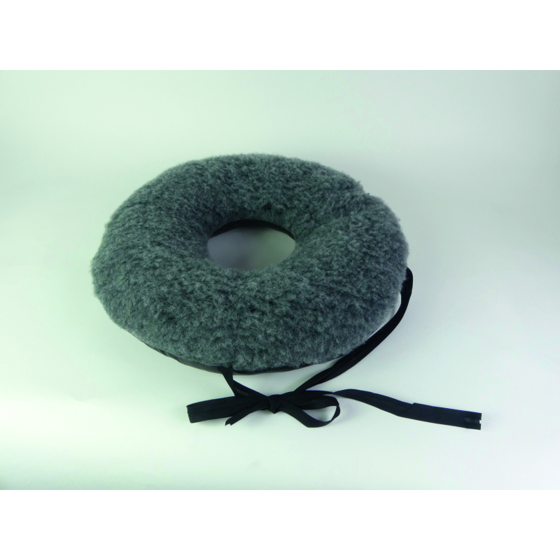 Coussin bouée fibres rond confort