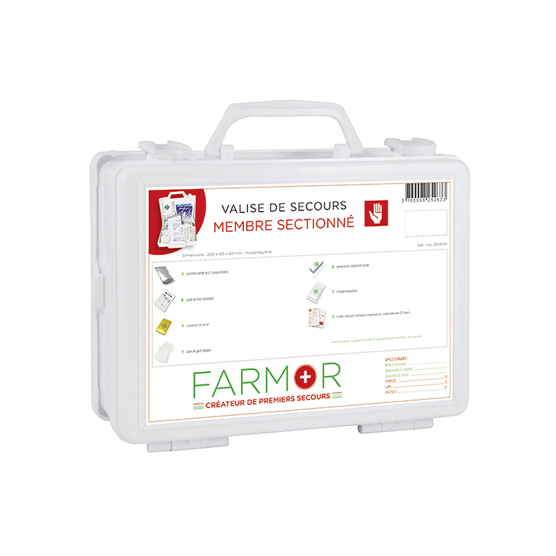 VALISE MEMBRE SECTIONNE+SUPPORT