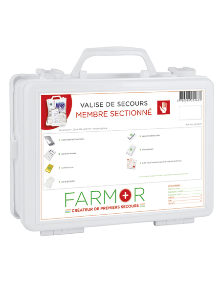 VALISE MEMBRE SECTIONNE+SUPPORT