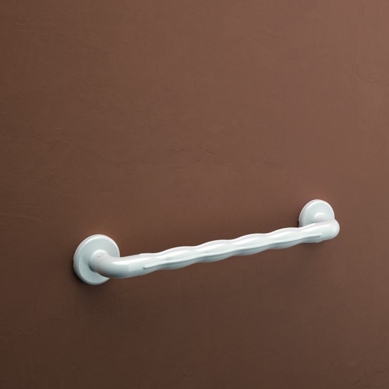Barre d'appui Grip 45 cm blanche