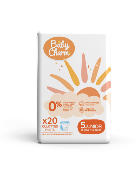 BABY CHARM SUPER DRY PANTS JUNIOR 4X20U