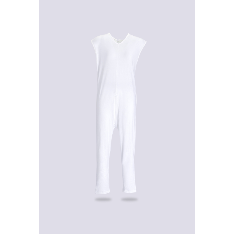 CHOUPYNETT S/MANCHE LONG BLANC
