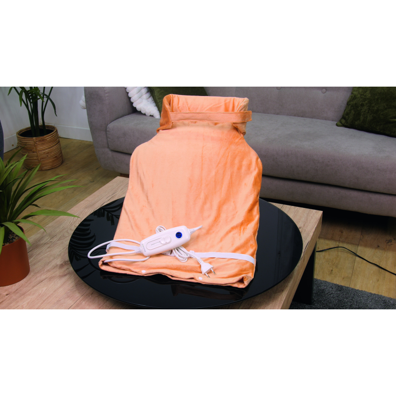 Coussin chauffant confort dos et nuque