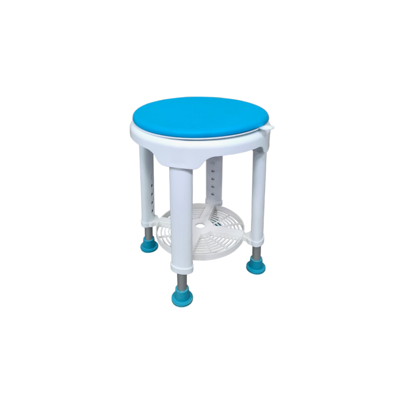Tabouret de douche (assise pivotante)