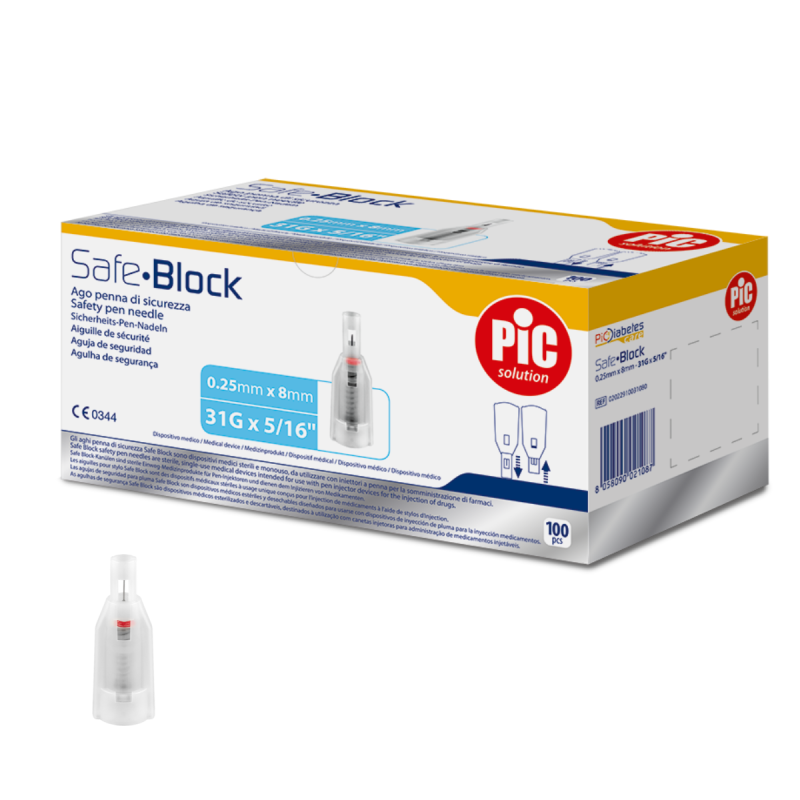 SAFE BLOCK 31G X 8MM 100PCS