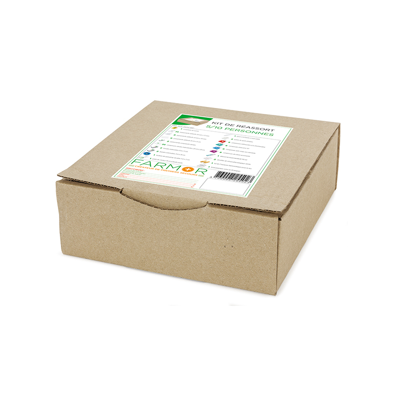 RECHARGE KIT ARMOIRE CARTON 5/10 PERS