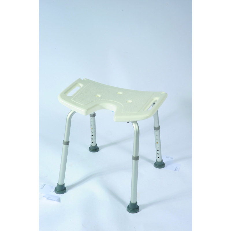 Tabouret de douche Bora blanc