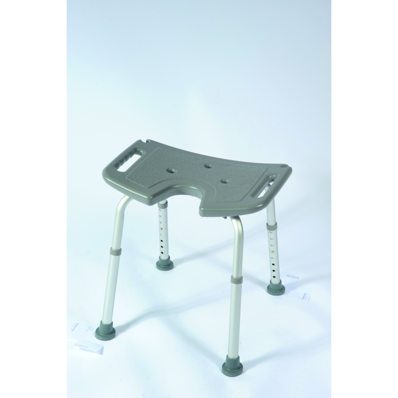 Tabouret de douche Bora gris