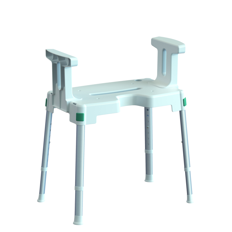 Tabouret de douche avec accoudoirs...