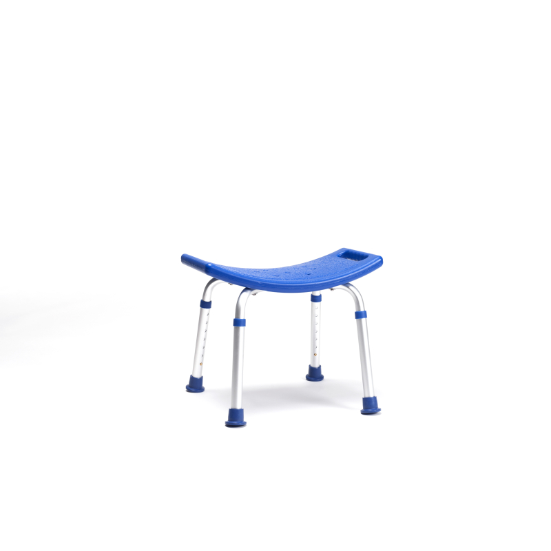 Tabouret de douche incurvé JILL BLANC