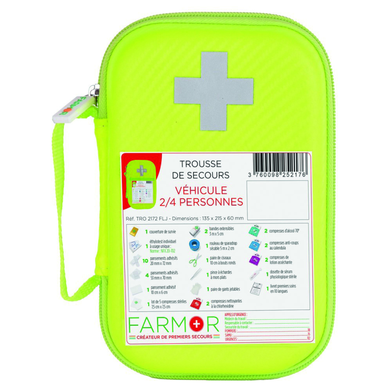 Trousse de secours véhicule 2/4...