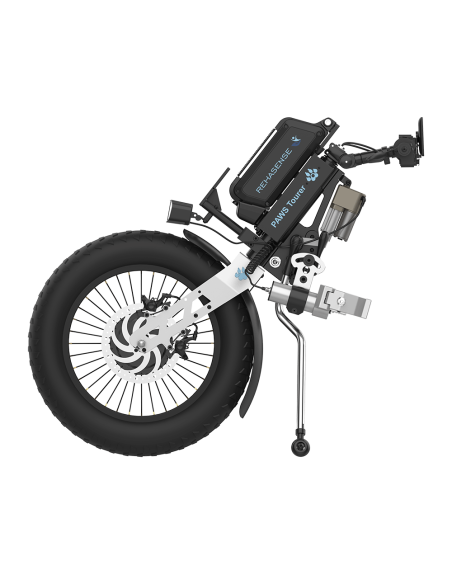 GARDE BOUE NOIR AVEC SUPPORT POUR PAWS TOURER 20X2.125 E - BIKE