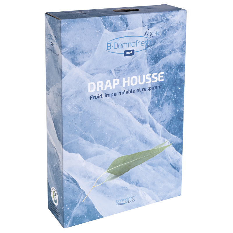 DRAP HOUSSE THERMOREGULATEUR NATUREL...