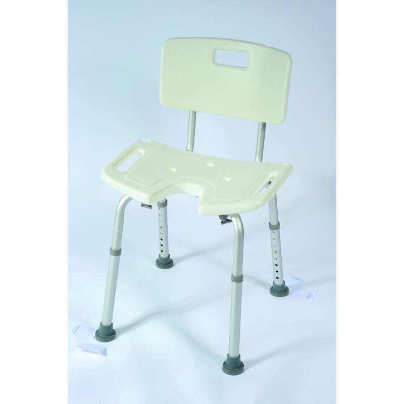 Chaise de douche Bora blanche