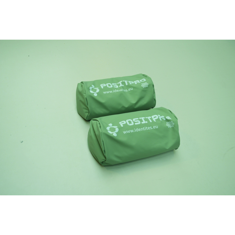 Lot de 2 petits coussins cylindriques...