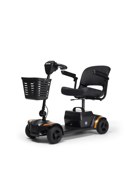 ROLLATOR 2 ROUES ALU TWIN - LIGHT GRIS CARBONE Conditionnement par 2