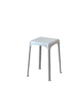 Tabouret de douche carré