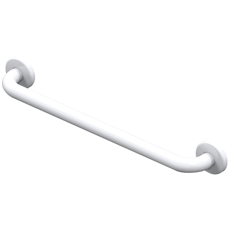 BARRE APPUI 600MM EPOXY BLANC AKW
