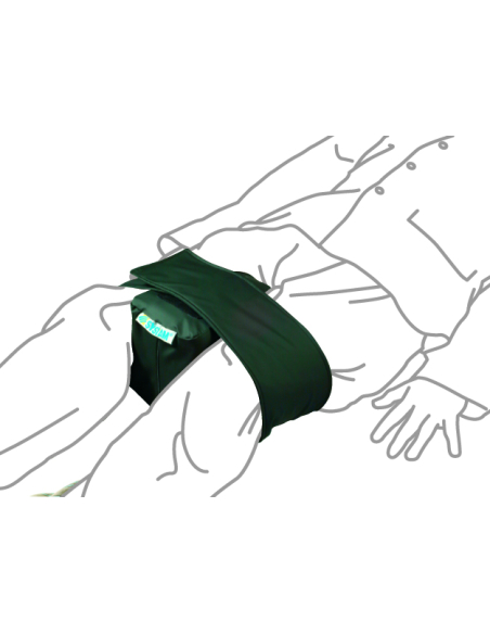 Coussin d'ABDUCTION de hanches P911L modulaire, plot, livré avec 1 housse