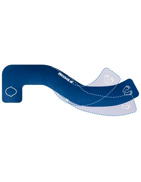 Coussin modulaire, plot 1/2 BOUÉE d'abduction P9703B, av. housse amovible