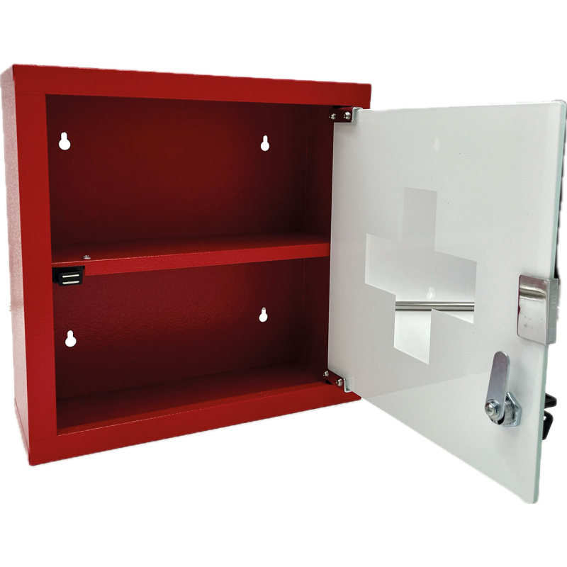 ARMOIRE PHARM METAL 1P 30X12X30CM