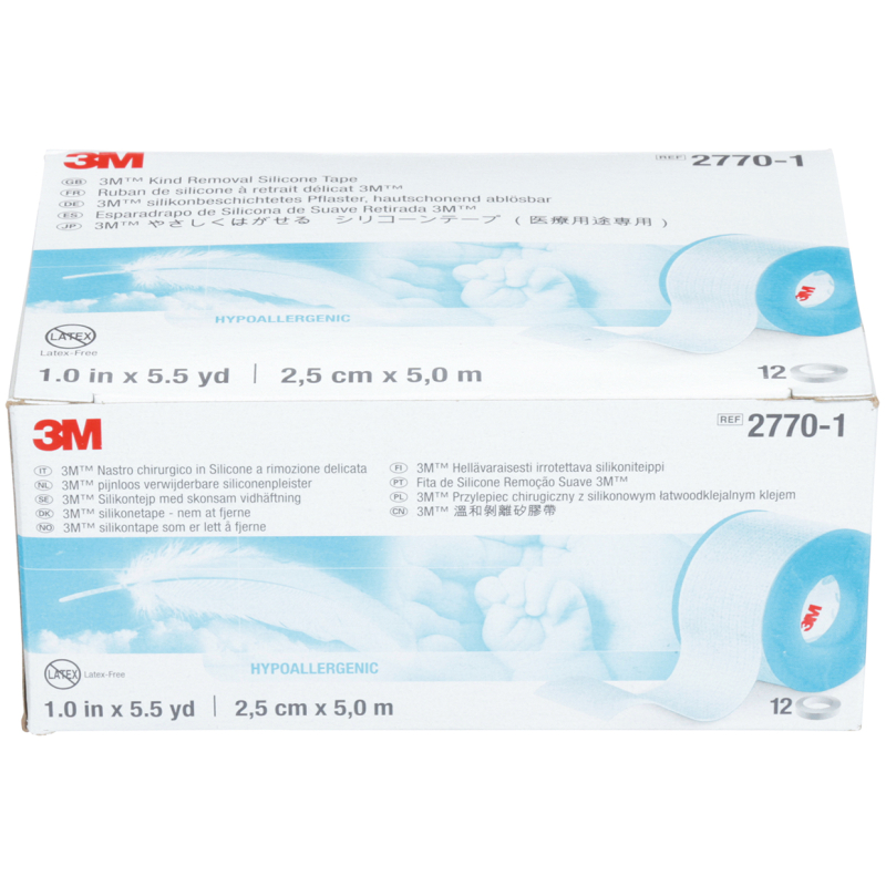 SPARADRAP MICROPORE SILICONE 2,5CMX5M