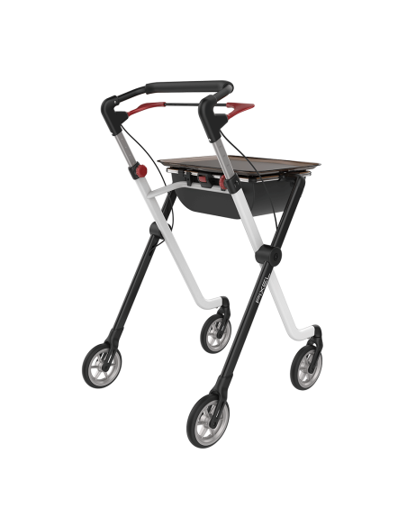 PLATEAU BRUN LAVABLE POUR ROLLATOR PIXEL