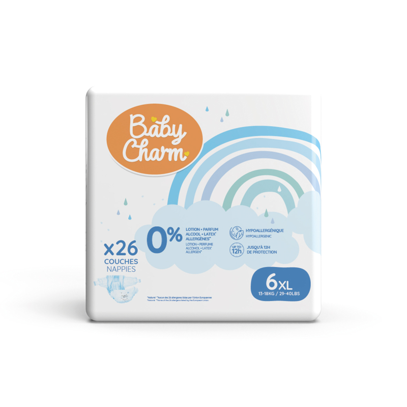 BABY CHARM SUPER DRY FLEX XL 13 -...