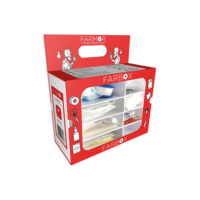 BOX SECOURS UNIVERSEL CARTON 10/20 PERS