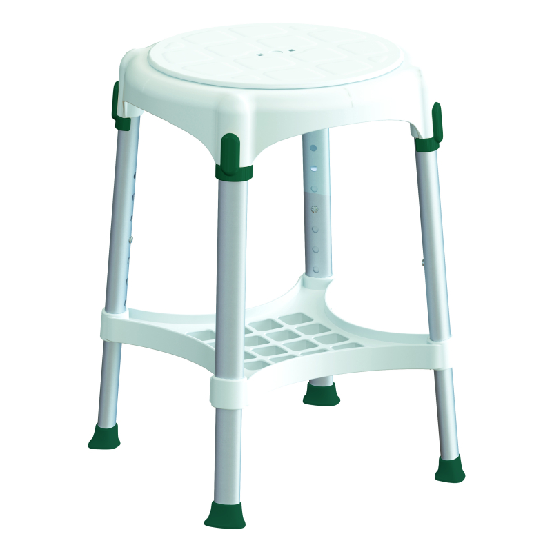 Tabouret rotatif Capri avec plateau