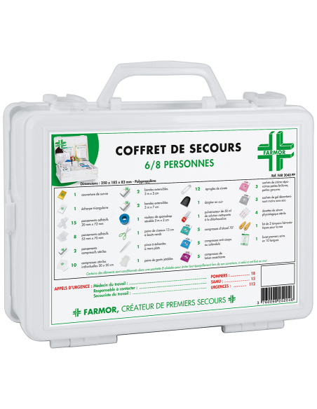 COFFRET SECOURS 6/8 PERS