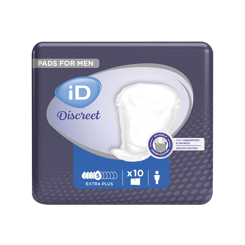 ID DISCREET LIGHT PADS MEN EXTRA+ 16X10U