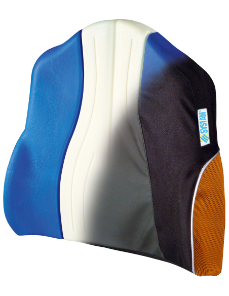 Dosseret viscoélastique multiportance P951D pour fauteuil roulant taille Standard livré avec 1 housse