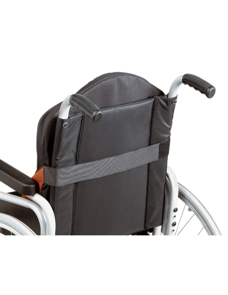 Dosseret viscoélastique multiportance P951D pour fauteuil roulant taille Standard livré avec 1 housse