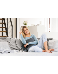 Coussin chauffant polaire