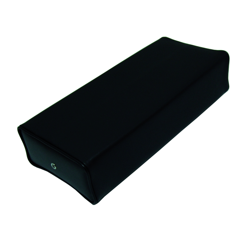 Coussin rectangle 10 cm noir