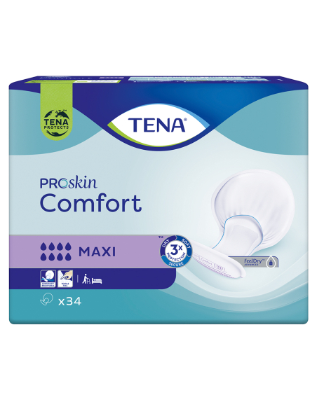 TENA CONFORT PROSKIN MAXI 2X34U