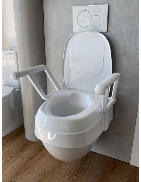TSE 120 plus - REHAUSSE WC AVEC ACCOUDOIRS