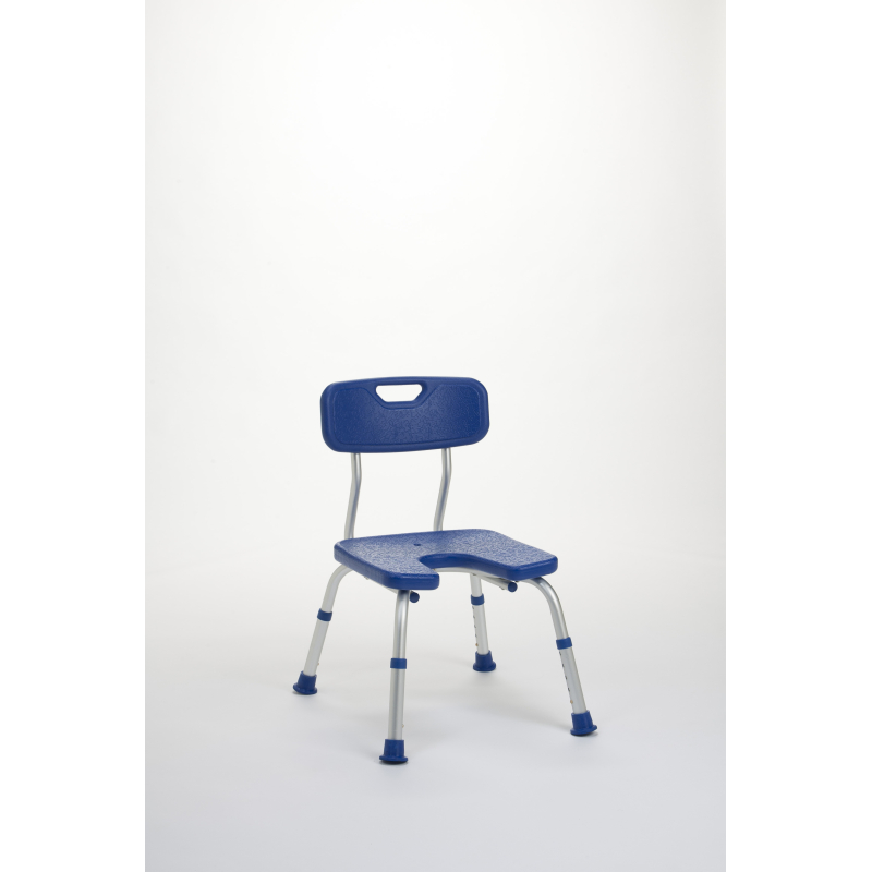 Chaise de douche avec découpe et...