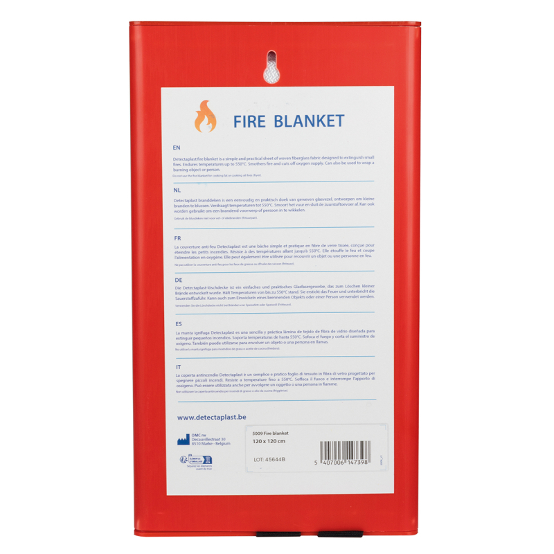COUVERTURE ANTI FEU 120X120CM