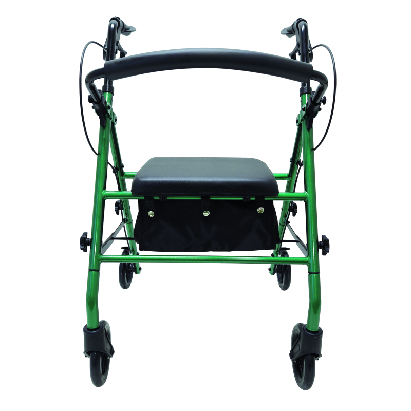 Rollator 4 roues acier