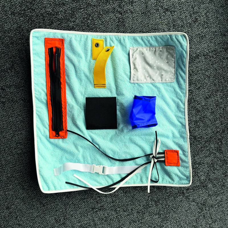 Tapis d'exercices de motricité fine